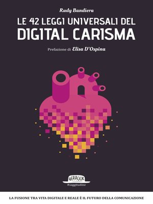 cover image of Le 42 leggi universali del digital carisma